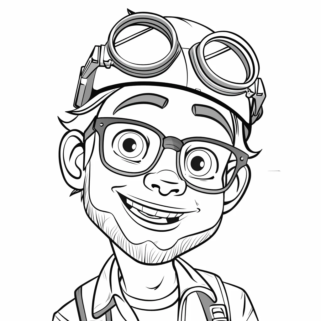 Dibujos para colorear e imprimir Blippi