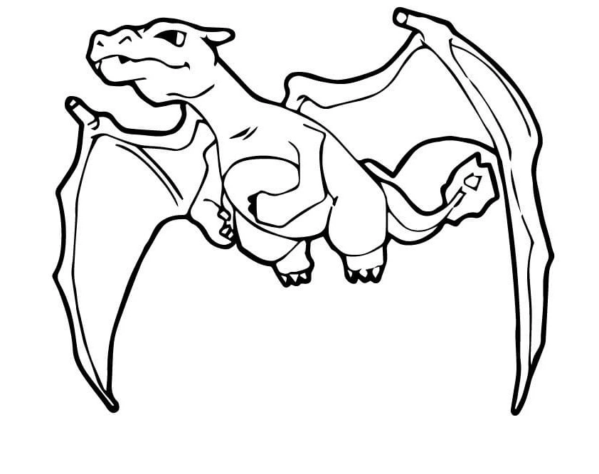 Dibujos para colorear e imprimir Charizard