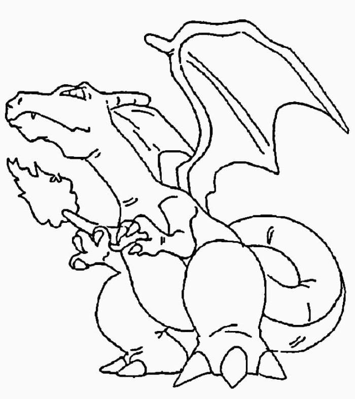 Dibujos para colorear e imprimir Charizard