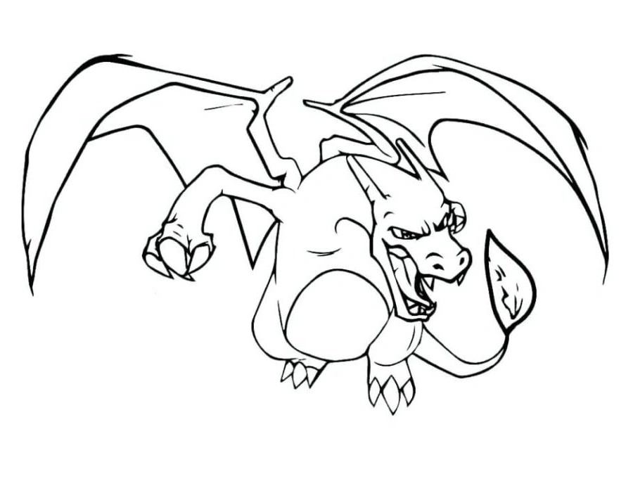 Dibujos para colorear e imprimir Charizard