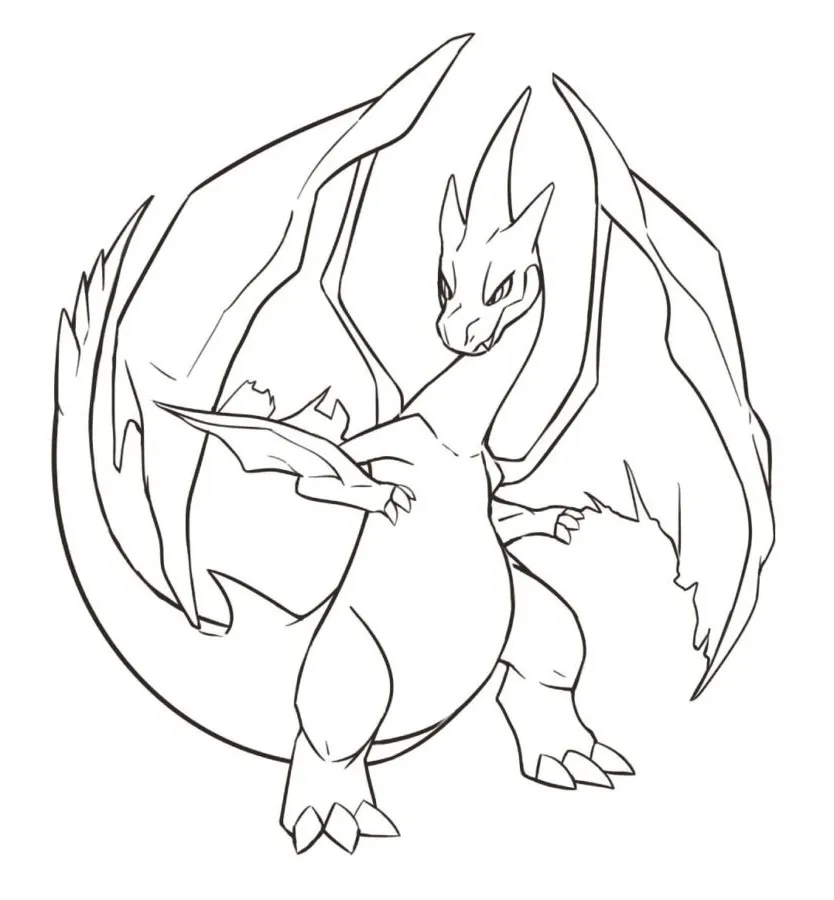 Dibujos para colorear e imprimir Charizard