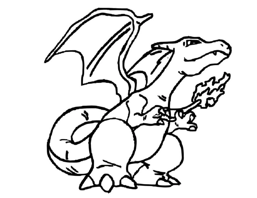 Dibujos para colorear e imprimir Charizard