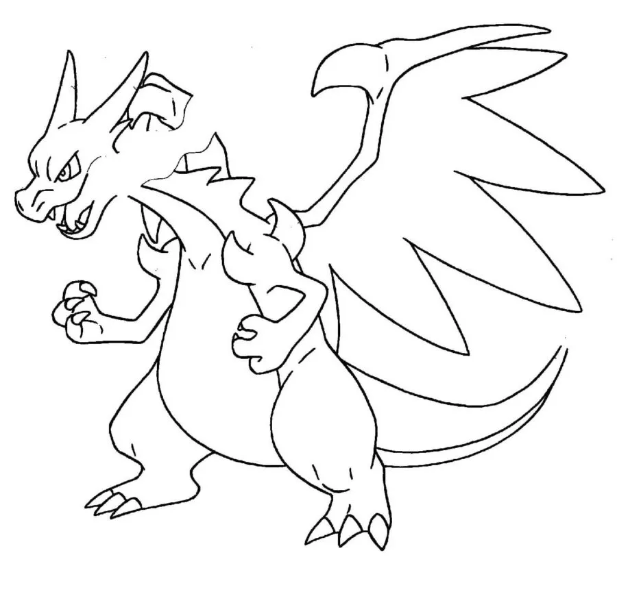 Dibujos para colorear e imprimir Charizard