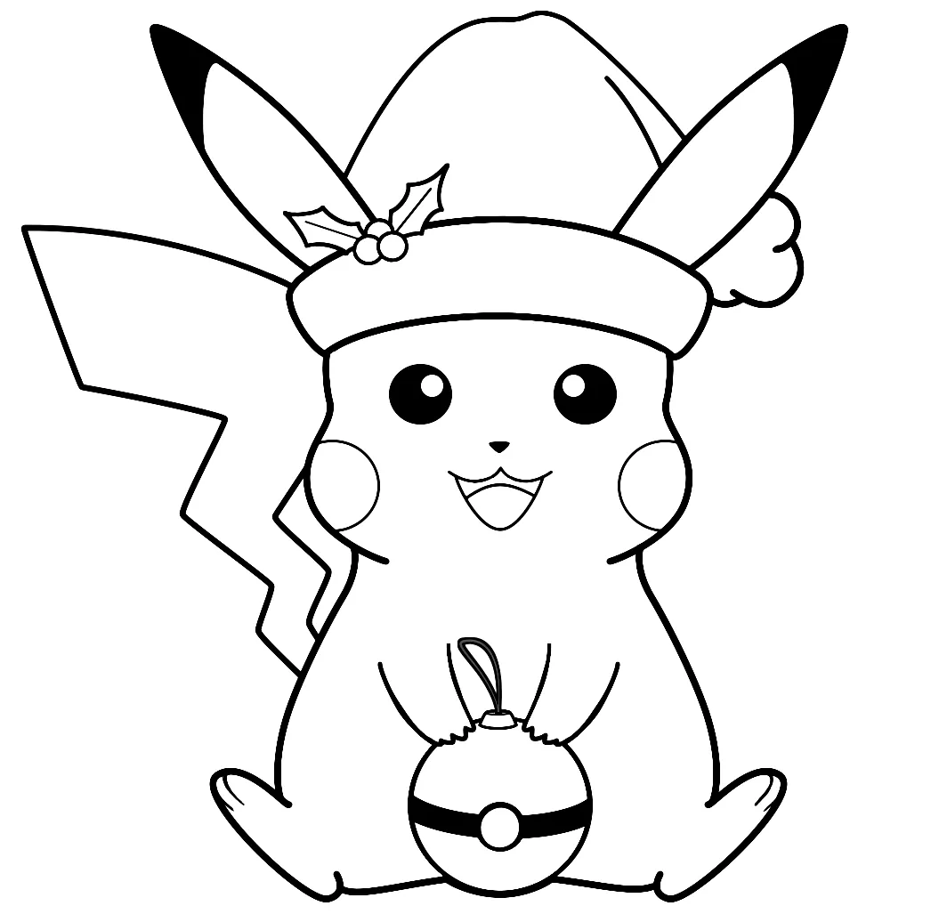 Dibujos para colorear e imprimir Pikachu