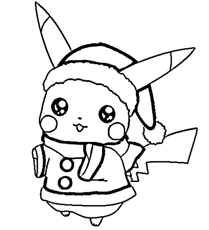 Dibujos para colorear e imprimir Pikachu