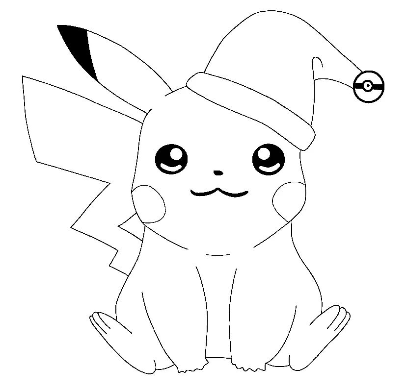 Dibujos para colorear e imprimir Pikachu