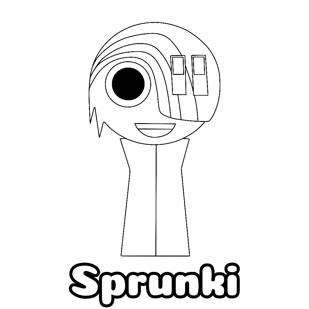 Diviértete Coloreando Con Sprunki: Dibujos Gratis